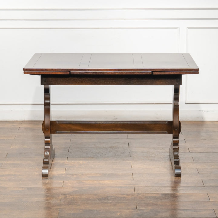 英国【ERCOL アーコール】クラシックな英国らしいスタイル ドローリーフテーブル No.153 オールドコロニアル  /26A-A4