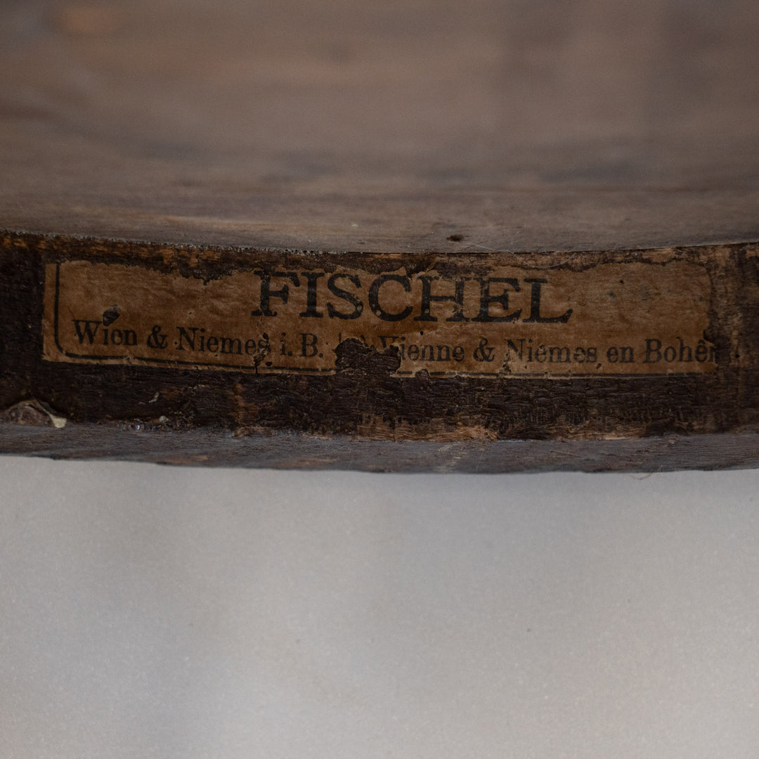 【FISCHEL フィッシェル】重厚感と愛らしさを兼ね備えた ビーチ スピンドルバック ベントウッドチェア /26A-1