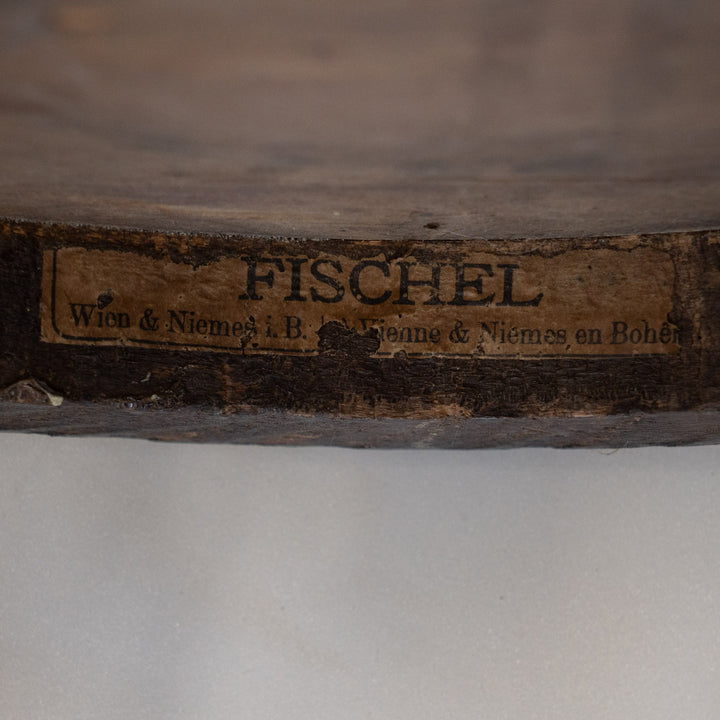 【FISCHEL フィッシェル】重厚感と愛らしさを兼ね備えた ビーチ スピンドルバック ベントウッドチェア /26A-1