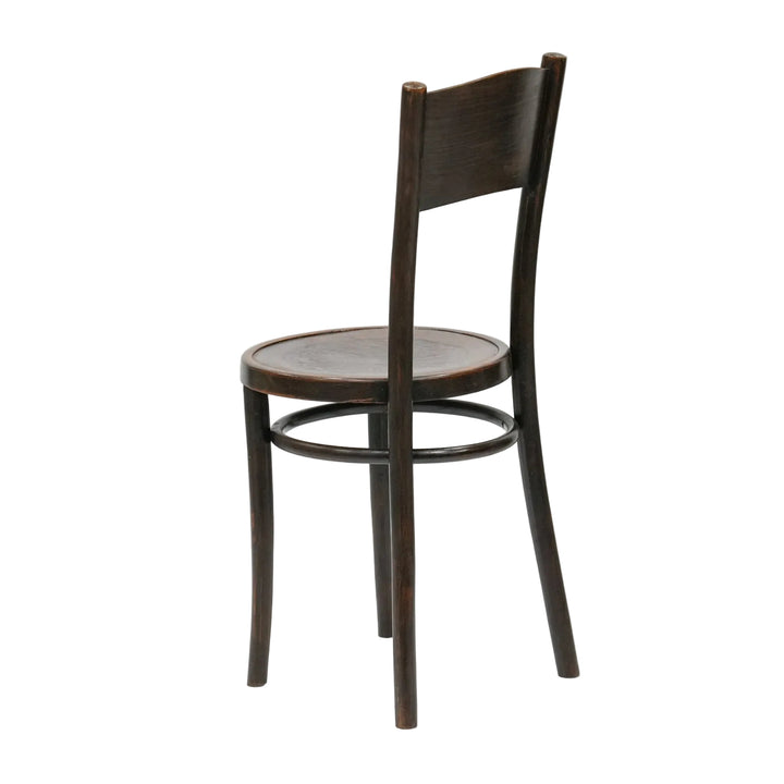 【A.P.M. エーピーエム】植物モチーフの華やかなデザイン パネルバック ベントウッドチェア /26A-6