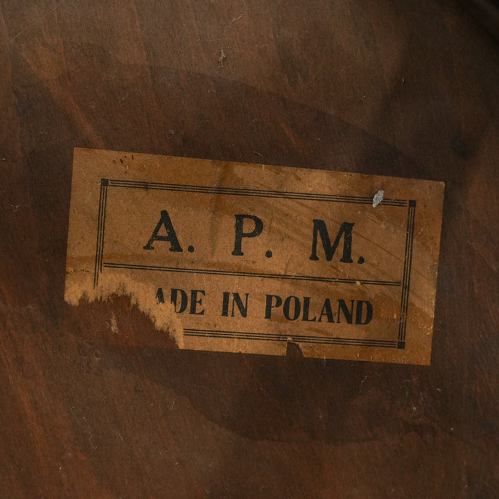 【A.P.M. エーピーエム】植物モチーフの華やかなデザイン パネルバック ベントウッドチェア /26A-6