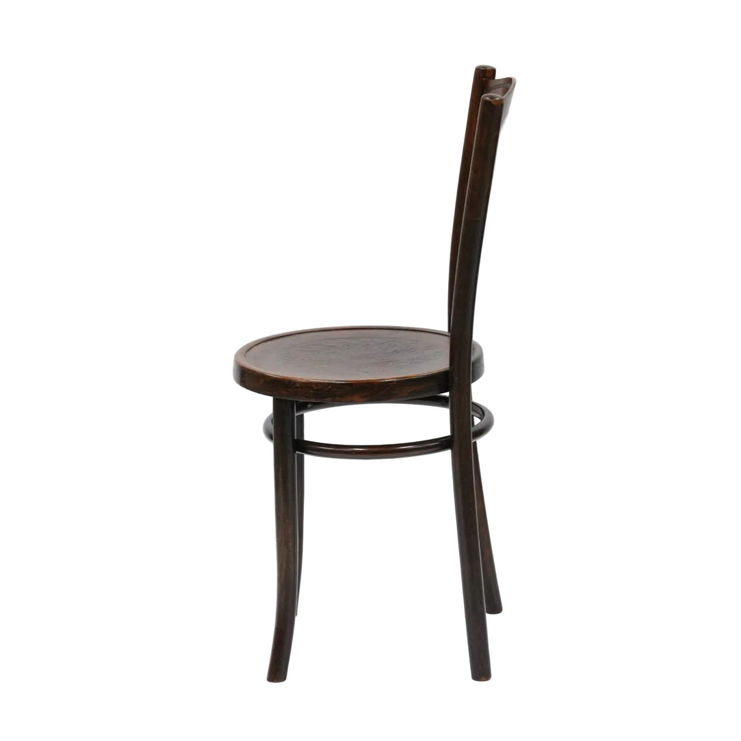 【A.P.M. エーピーエム】植物モチーフの華やかなデザイン パネルバック ベントウッドチェア /26A-8