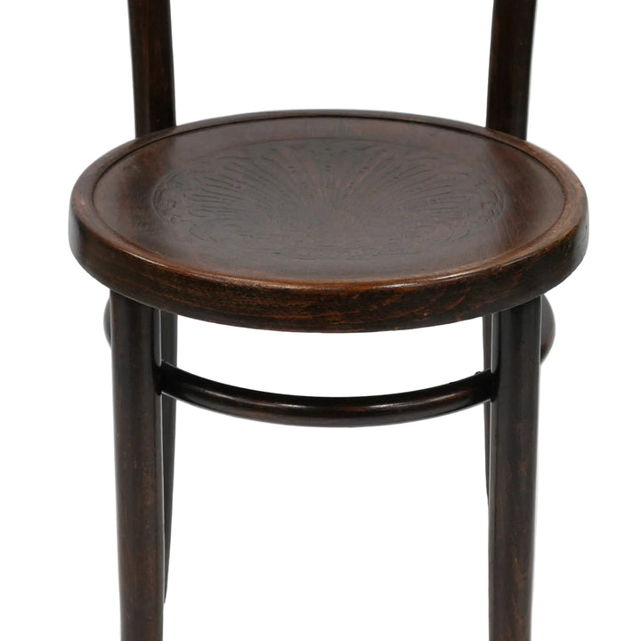 【A.P.M. エーピーエム】植物モチーフの華やかなデザイン パネルバック ベントウッドチェア /26A-8