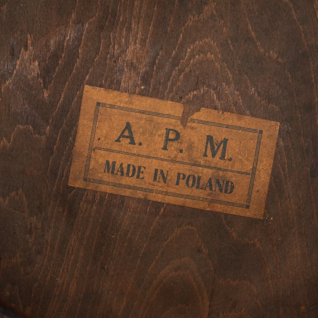 【A.P.M. エーピーエム】植物モチーフの華やかなデザイン パネルバック ベントウッドチェア /26A-8