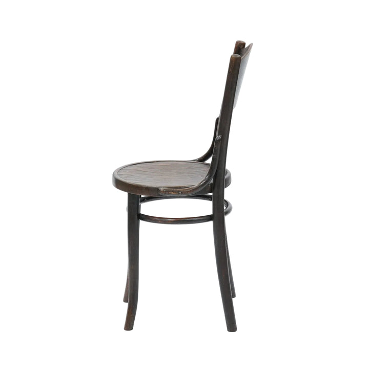 【FISCHEL フィッシェル】すっきりとしたストライプ模様が美しい パネルバック ベントウッドチェア /26A-10