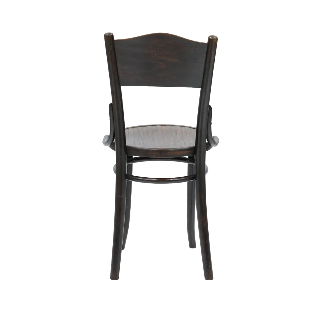 【FISCHEL フィッシェル】すっきりとしたストライプ模様が美しい パネルバック ベントウッドチェア /26A-10