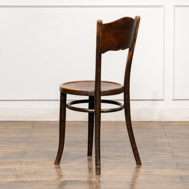 【THONET トーネット】フラワーモチーフ パネルバック ベントウッドチェア /26A-11