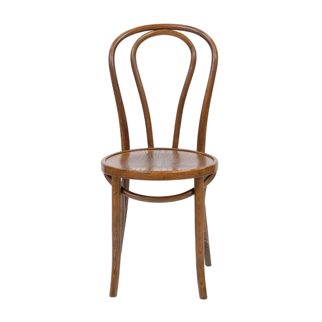 ダブルのU字フレームの流れるような曲線が美しい ユーバック ベントウッドチェア /26A-B4