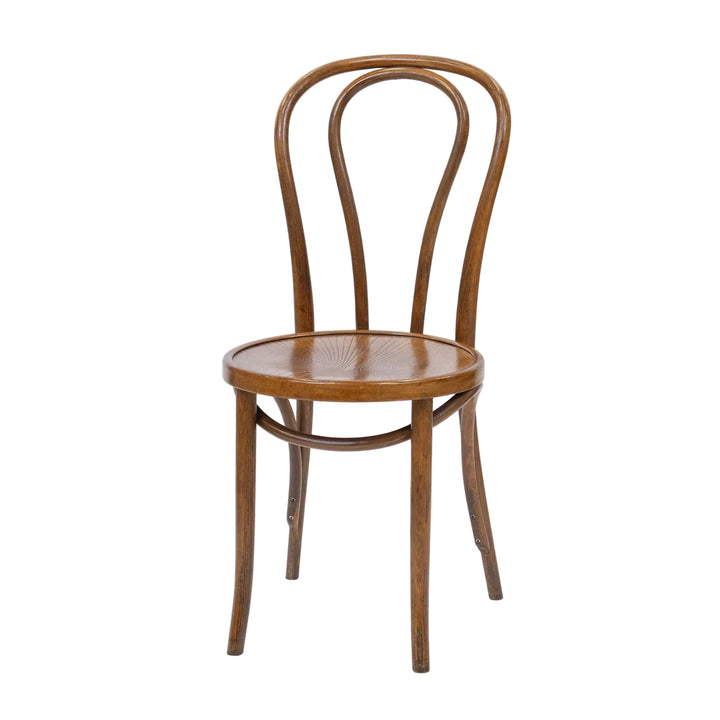 ダブルのU字フレームの流れるような曲線が美しい ユーバック ベントウッドチェア /26A-B7