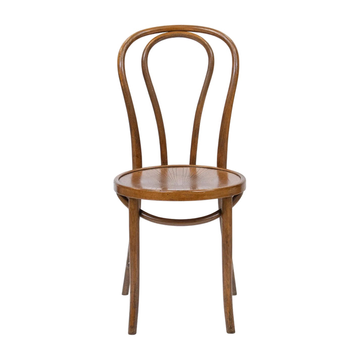 ダブルのU字フレームの流れるような曲線が美しい ユーバック ベントウッドチェア /26A-B7