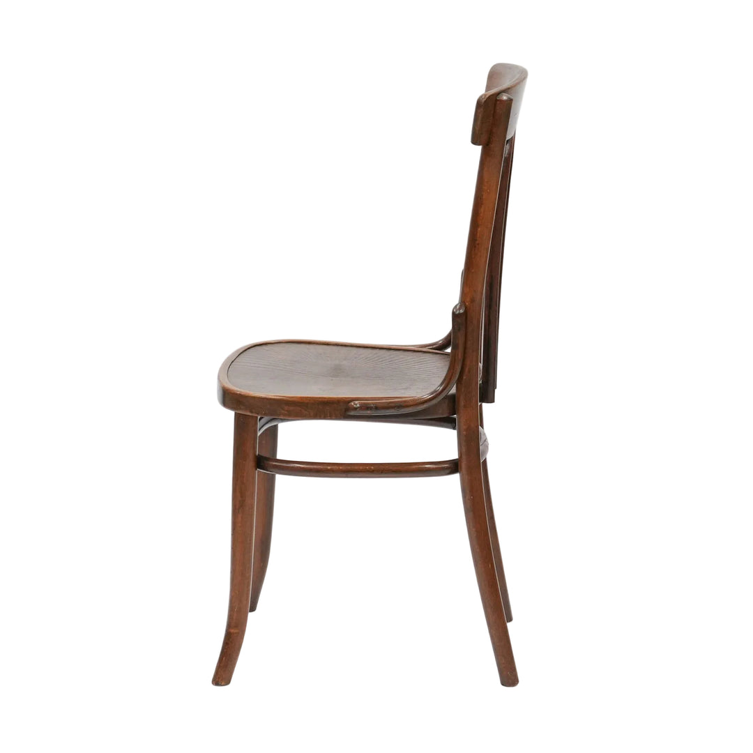 【THONET トーネット】ユーバックの背もたれが優しく支える ビーチ ベントウッドチェア /26A-5