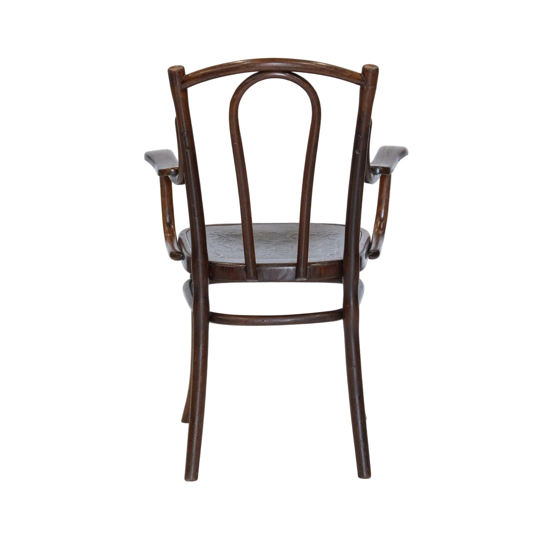 【THONET トーネット】ユーバックの背もたれが優しく支える ビーチ ベントウッドアームチェア /26A-B2