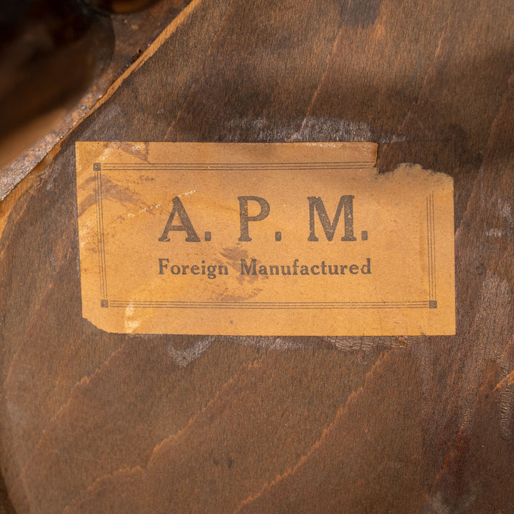【A.P.M. エーピーエム】アームや脚にかけてのボールの装飾が目を惹く ローバック ベントウッドチェア /26A-3