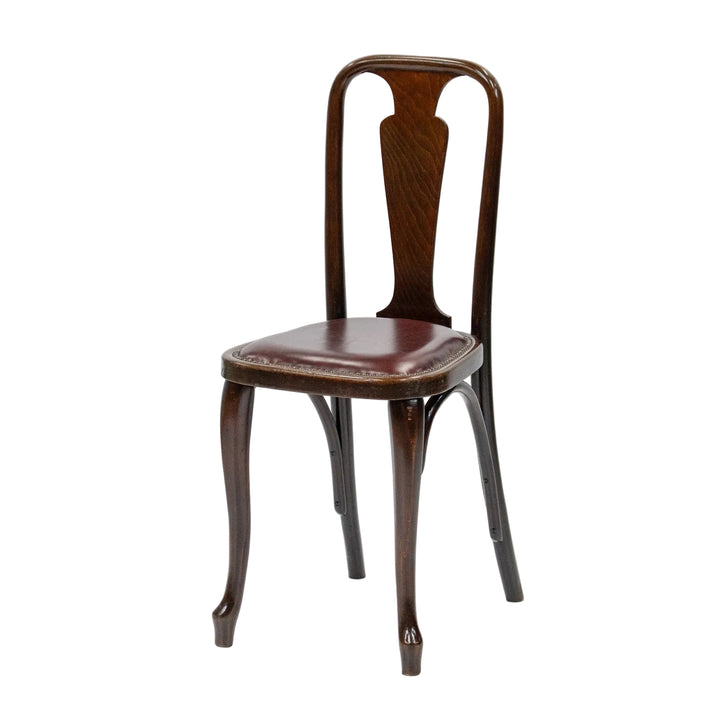 【THONET トーネット】貴重なクイーンアンスタイル レアモデル ベントウッドチェア /26A-9