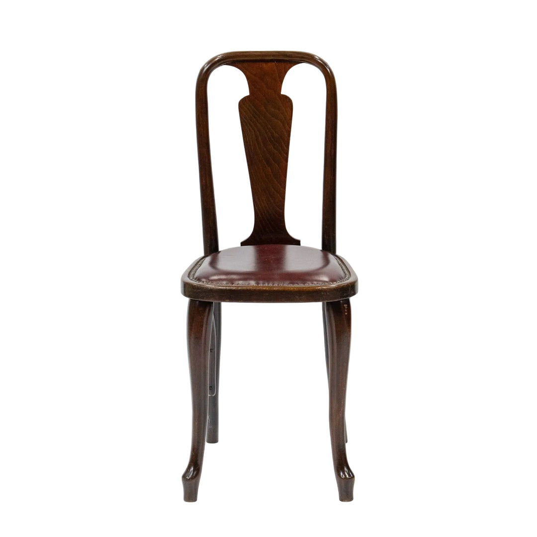 【THONET トーネット】貴重なクイーンアンスタイル レアモデル ベントウッドチェア /26A-9