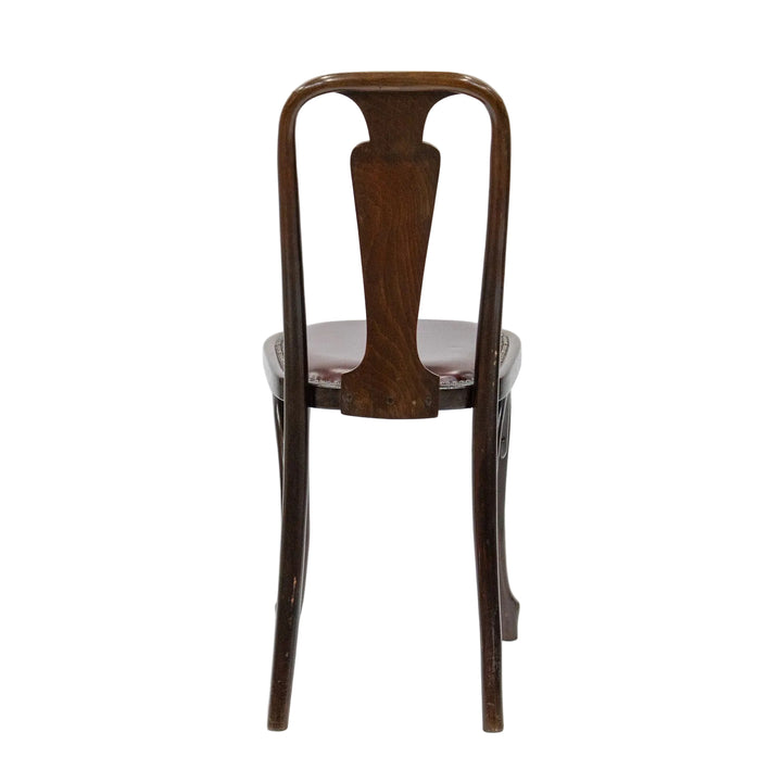 【THONET トーネット】貴重なクイーンアンスタイル レアモデル ベントウッドチェア /26A-9
