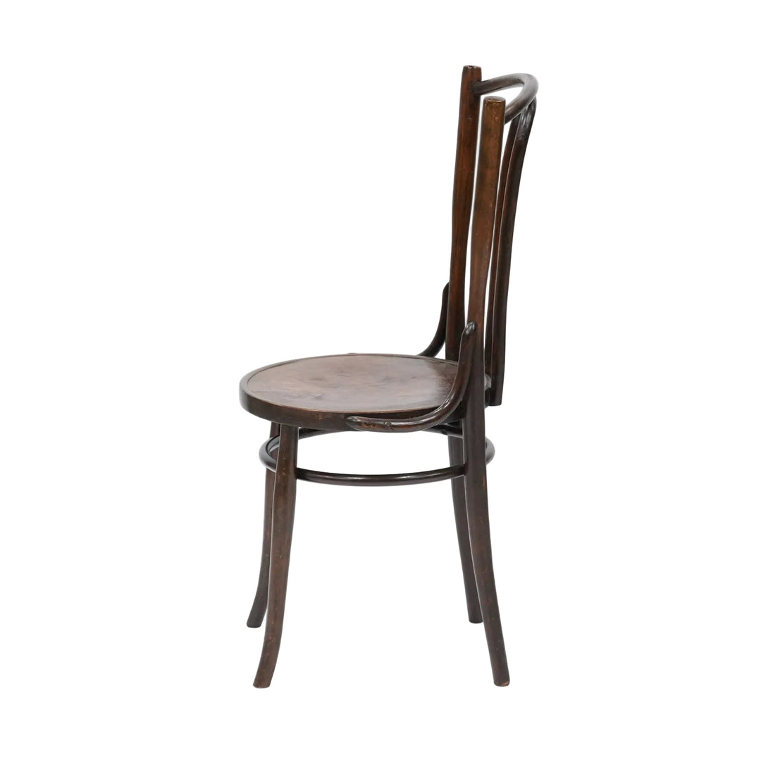 ユーバックの背もたれが優しく支える ビーチ ベントウッドチェア /26A-11