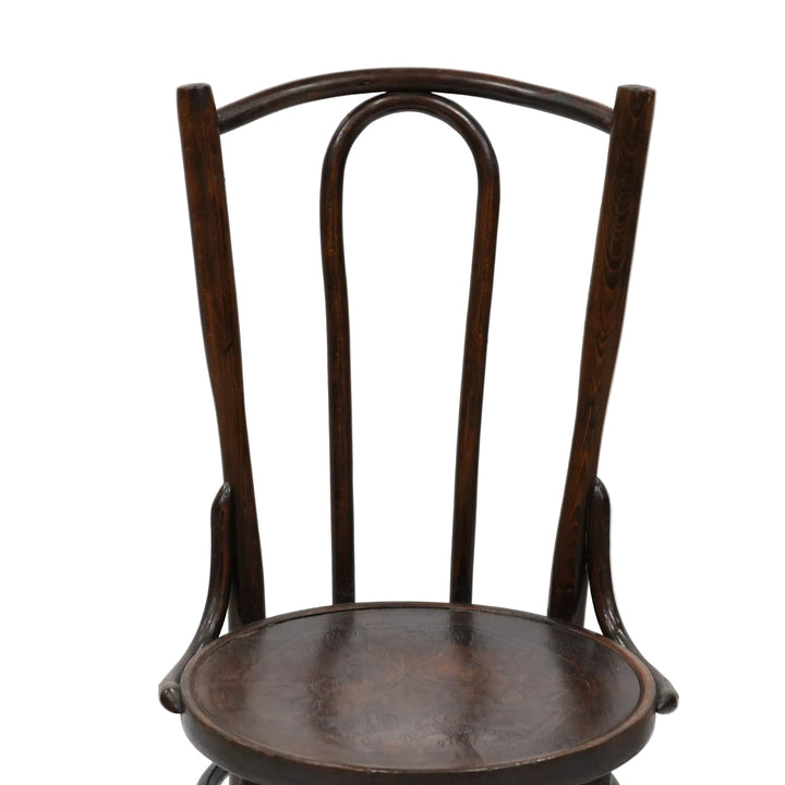 ユーバックの背もたれが優しく支える ビーチ ベントウッドチェア /26A-11