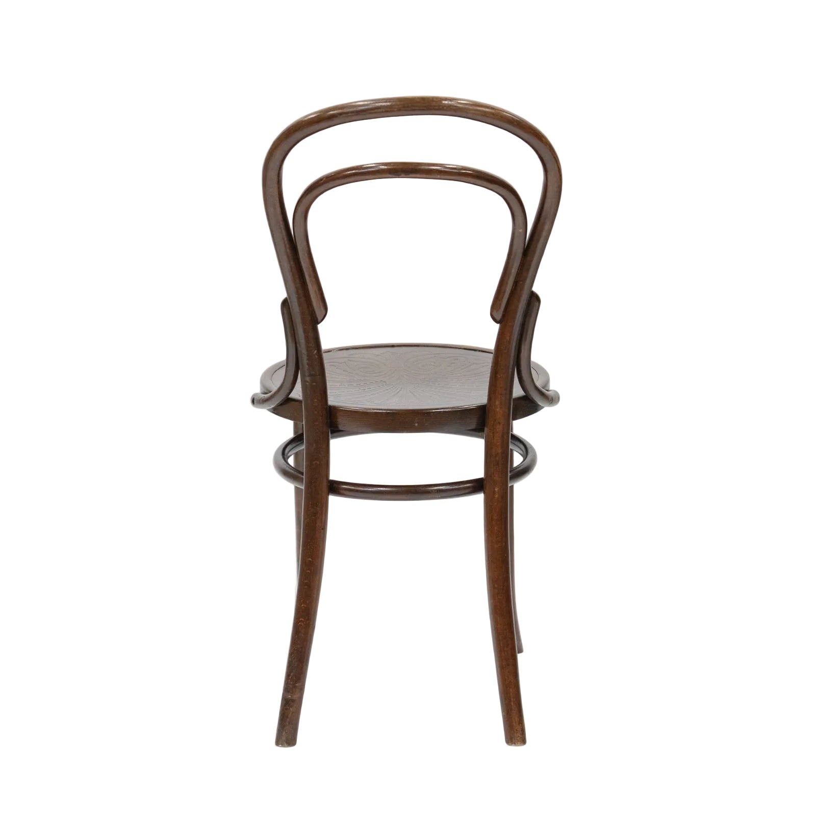 THONET トーネット】背もたれの曲線や座面の彫りも美しい ダブルループ