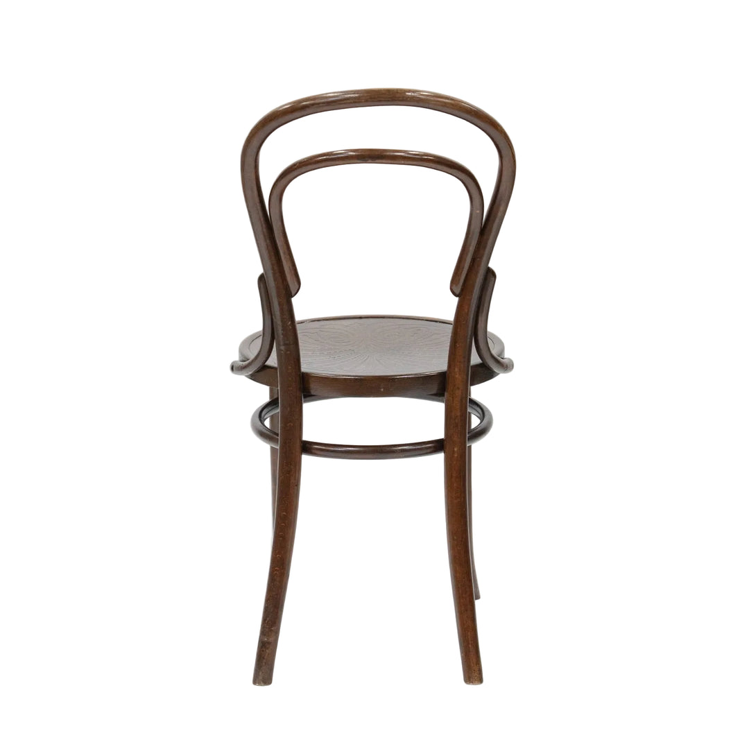 【THONET トーネット】背もたれの曲線や座面の彫りも美しい ダブルループバック ベントウッドチェア /26A-A7