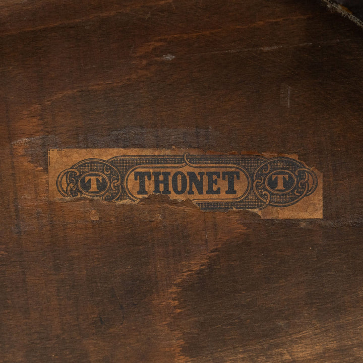 【THONET トーネット】背もたれの曲線や座面の彫りも美しい ダブルループバック ベントウッドチェア /26A-A7