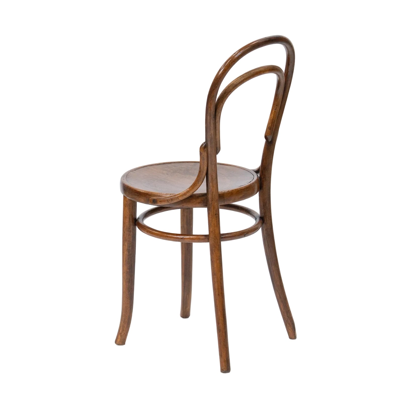 THONET トーネット】背もたれの曲線や座面の彫りも美しい ダブルループ