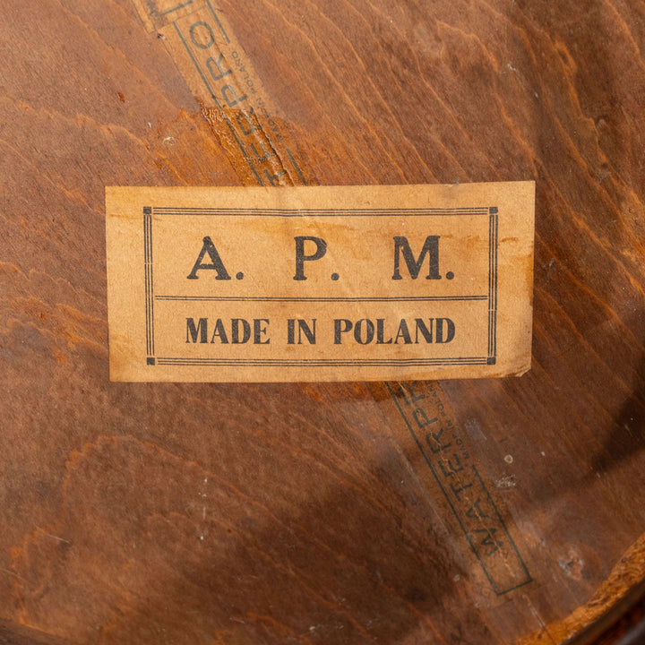 【A.P.M. エーピーエム】背もたれの曲線や座面の彫りも美しい ダブルループバック ベントウッドチェア /26A-A9