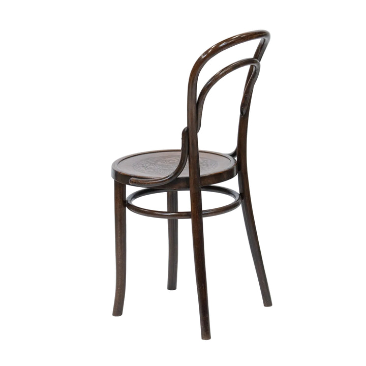 【A.P.M. エーピーエム】背もたれの曲線や座面の彫りも美しい ダブルループバック ベントウッドチェア /26A-B2