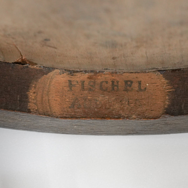 【FISCHEL フィッシェル】バンブーモチーフの背もたれが特徴 ビーチ ベントウッドチェア /26A-9