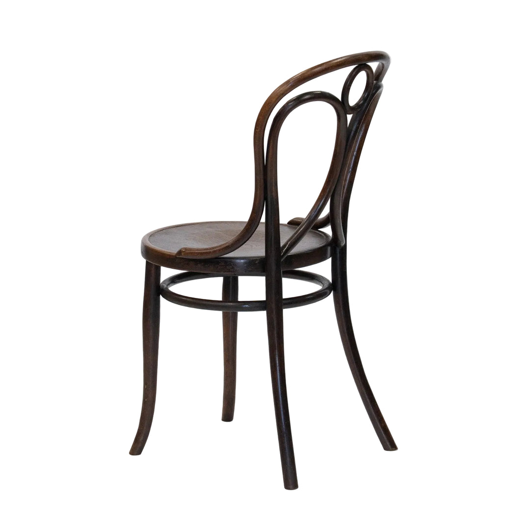 【THONET トーネット】背もたれが天使の羽と輪を模したデザイン 希少なエンジェルバック ベントウッドチェア /26A