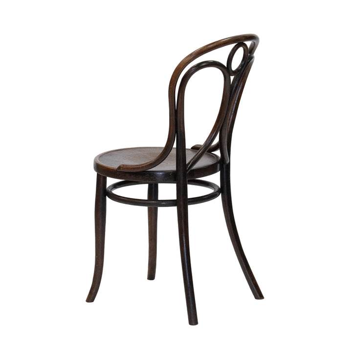 【THONET トーネット】背もたれが天使の羽と輪を模したデザイン 希少なエンジェルバック ベントウッドチェア /26A