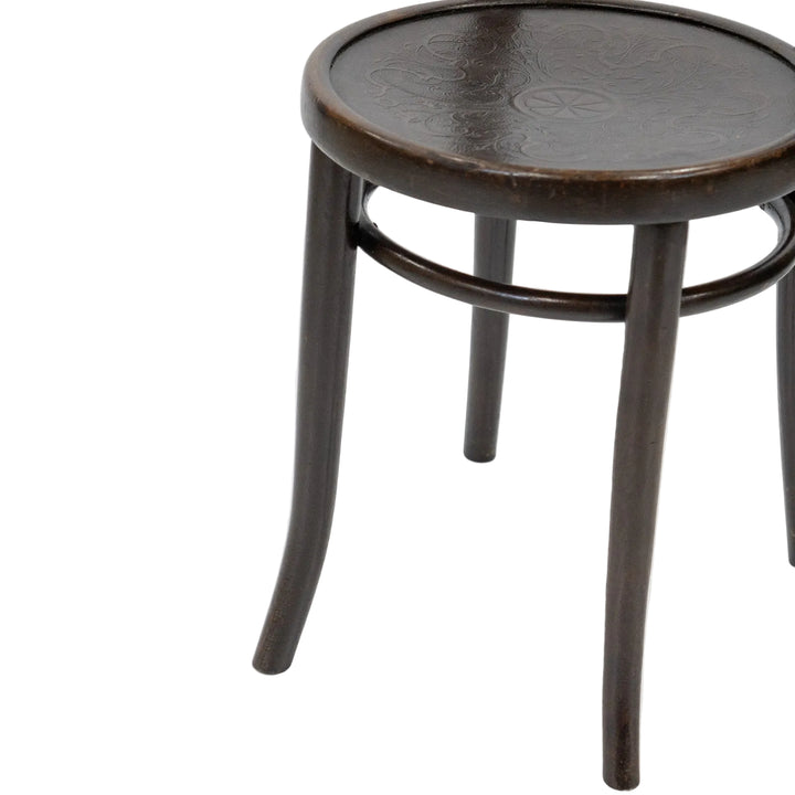 【THONET トーネット】フラワーモチーフ パネルバック ベントウッドチェア /26A-3