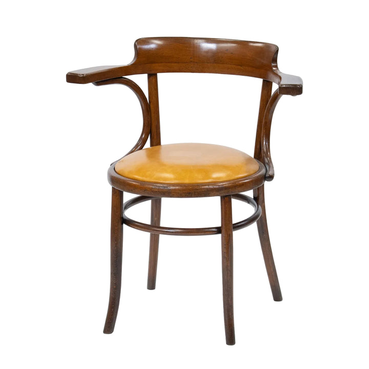 【FISCHEL フィッシェル】包み込むような背もたれとアームが一体化した ベントウッド アームチェア /26A-C18