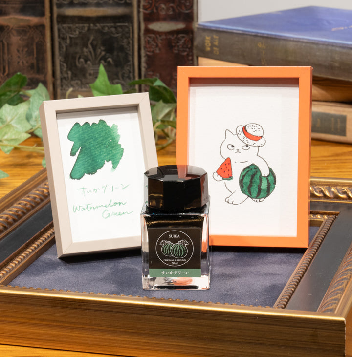 すいかグリーン◇限定【ジョイフル本田×SAILOR オリジナル 万年筆インク】20ml