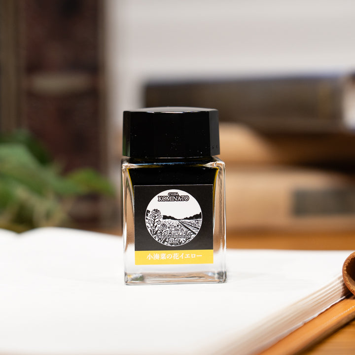 小湊菜の花イエロー◇千葉【ジョイフル本田×SAILOR オリジナル 万年筆インク】20ml