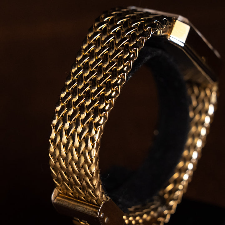 レディース メンズ【OMEGA オメガ】個性あふれる八角形ケース デ・ヴィル エメラルドライン 1970年代