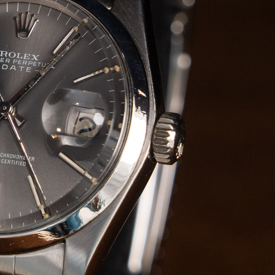 メンズ【ROLEX ロレックス】オイスターパーペチュアルデイト GY 1977年