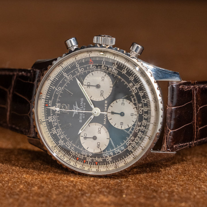 メンズ【BREITLING ブライトリング】航空計算時計の完成形 ナビタイマー 1959年