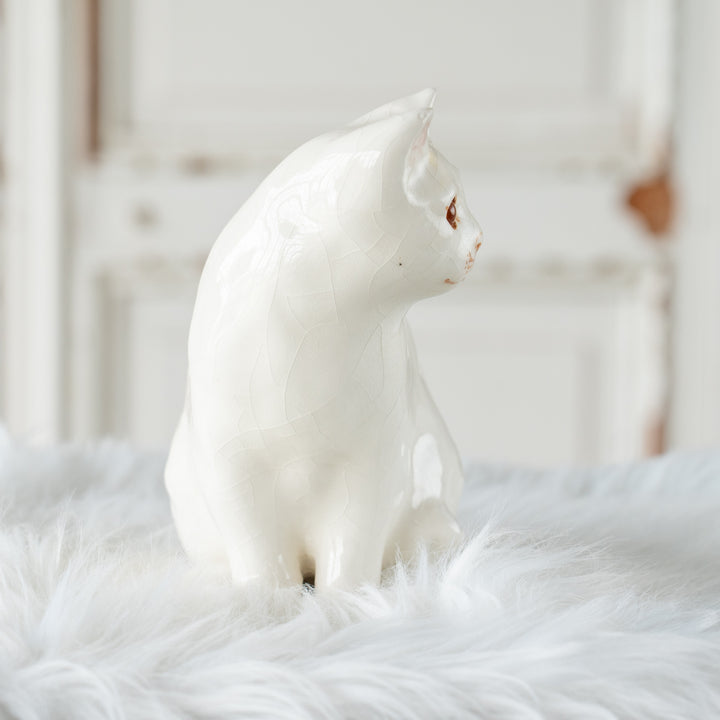 【Winstanley Cat ウィンスタンレイ キャット】真っ白なボディにオッドアイが美しい スノーウィ 白猫 /26E
