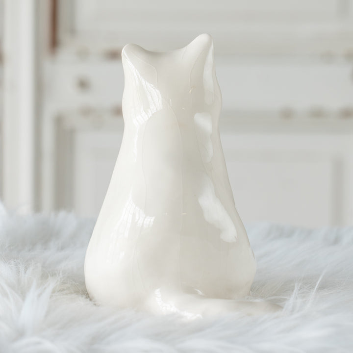 【Winstanley Cat ウィンスタンレイ キャット】どっしりしたフォルムがたまらない可愛さ オッドアイ スノーウィ 白猫 /26E