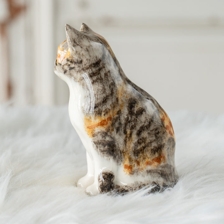 【Winstanley Cat ウィンスタンレイ キャット】愛嬌のある表情や柄が目を惹く キャリコ 三毛猫 /26E