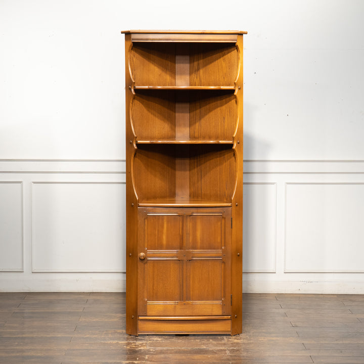 英国【ERCOL アーコール】エルム コーナーキャビネット No.474 Old Colonial オールドコロニアル /26G-A2