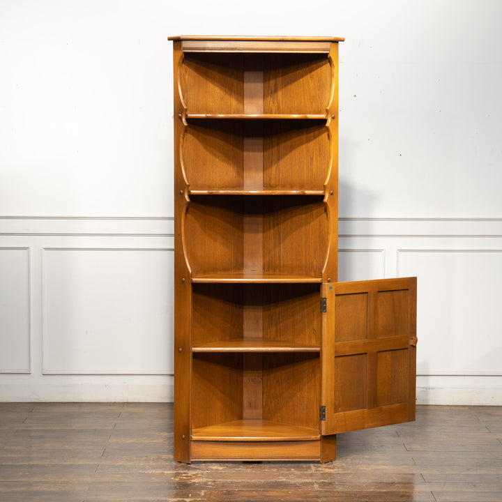 英国【ERCOL アーコール】エルム コーナーキャビネット No.474 Old Colonial オールドコロニアル /26G-A2