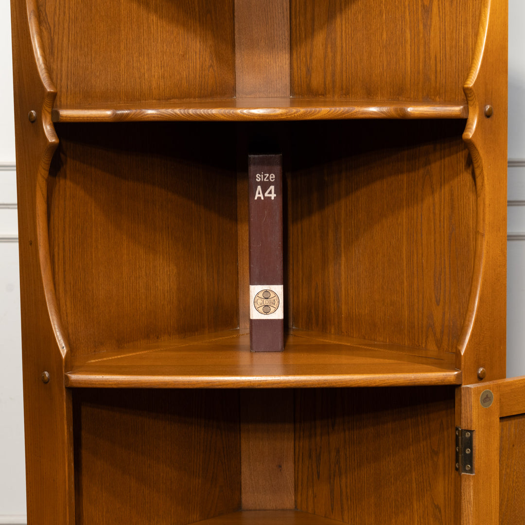 英国【ERCOL アーコール】エルム コーナーキャビネット No.474 Old Colonial オールドコロニアル /26G-A2
