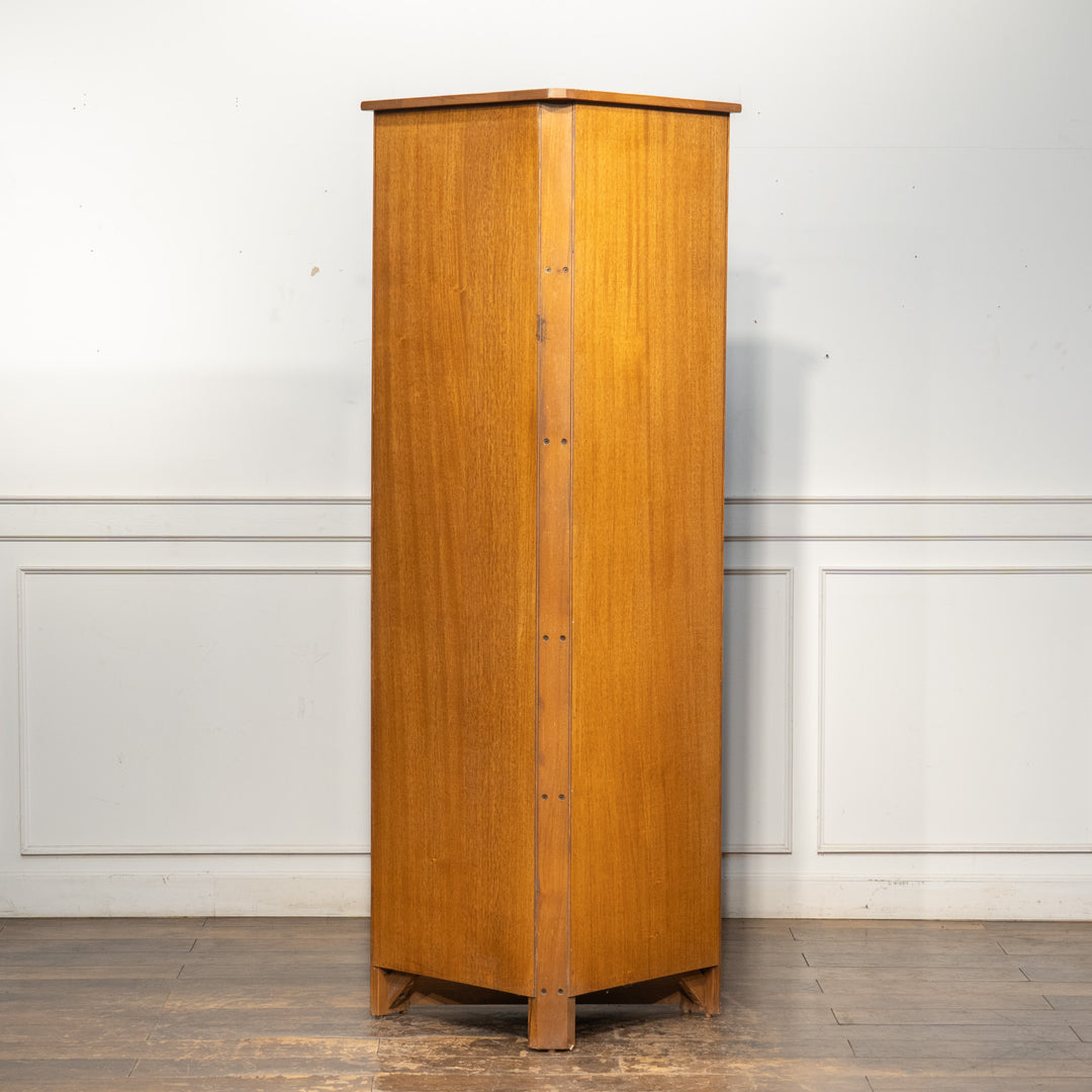 英国【ERCOL アーコール】エルム コーナーキャビネット No.474 Old Colonial オールドコロニアル /26G-A2