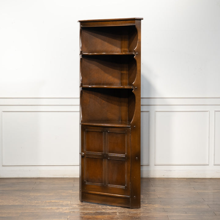 英国【ERCOL アーコール】エルム コーナーキャビネット No.474 Old Colonial オールドコロニアル /26G-B2