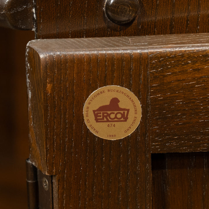 英国【ERCOL アーコール】エルム コーナーキャビネット No.474 Old Colonial オールドコロニアル /26G-B2
