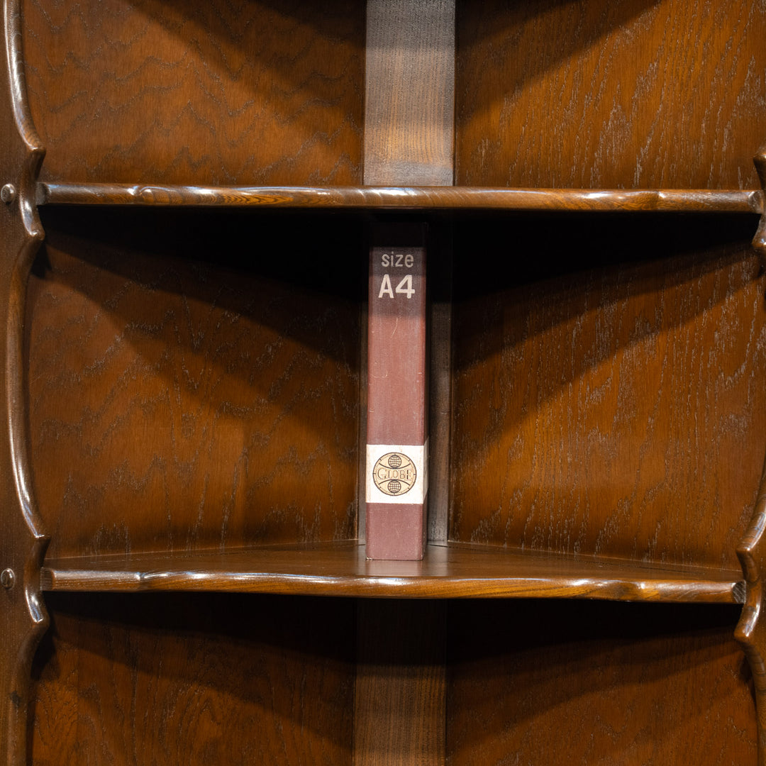 英国【ERCOL アーコール】エルム コーナーキャビネット No.474 Old Colonial オールドコロニアル /26G-B2