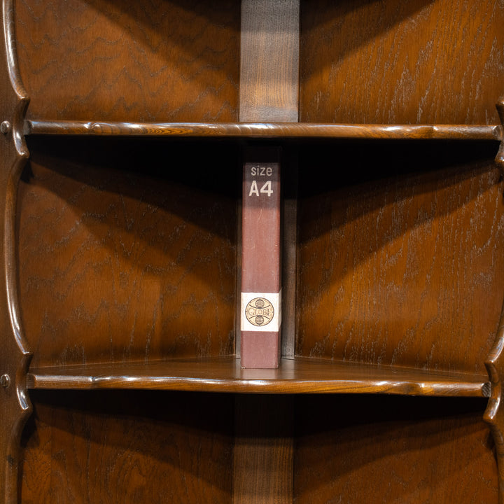 英国【ERCOL アーコール】エルム コーナーキャビネット No.474 Old Colonial オールドコロニアル /26G-B2