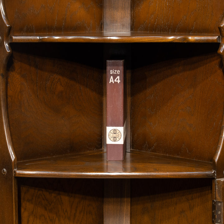 英国【ERCOL アーコール】エルム コーナーキャビネット No.474 Old Colonial オールドコロニアル /26G-B2